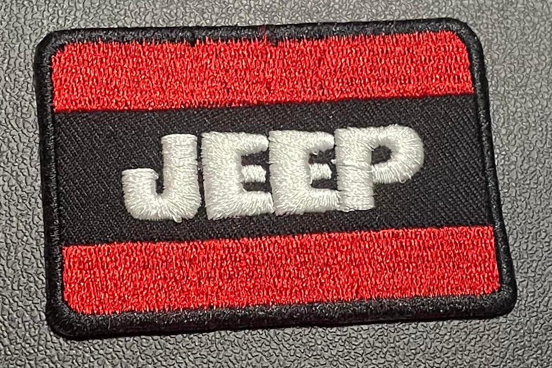 Red/Black Jeep Patch