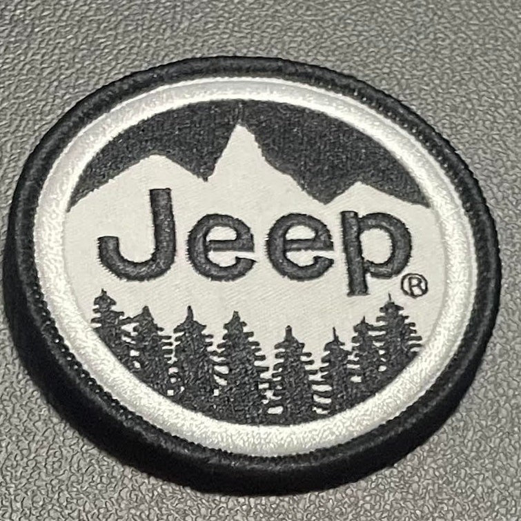 Round Jeep Patch