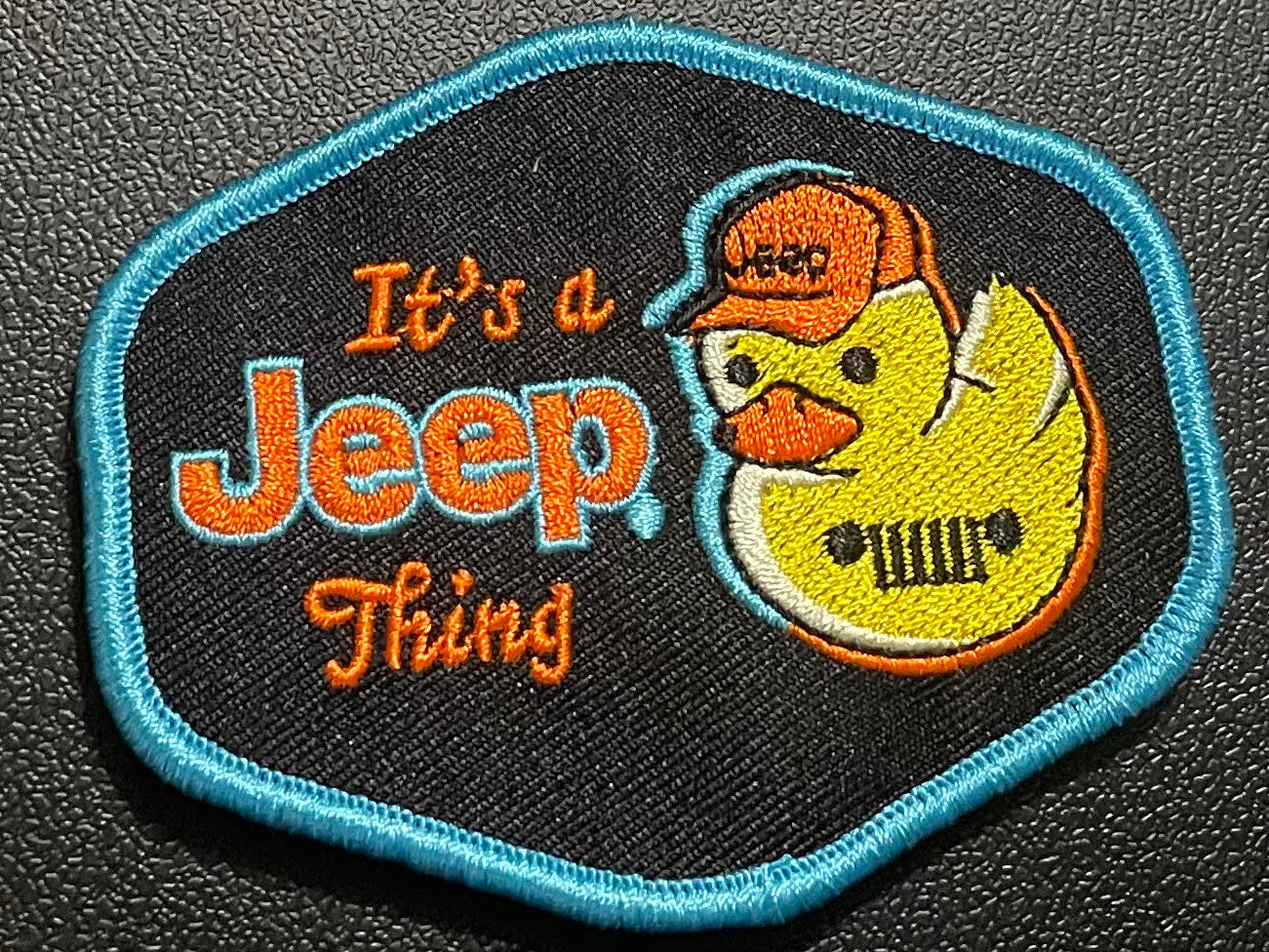 Jeep Duck Blue/Orange