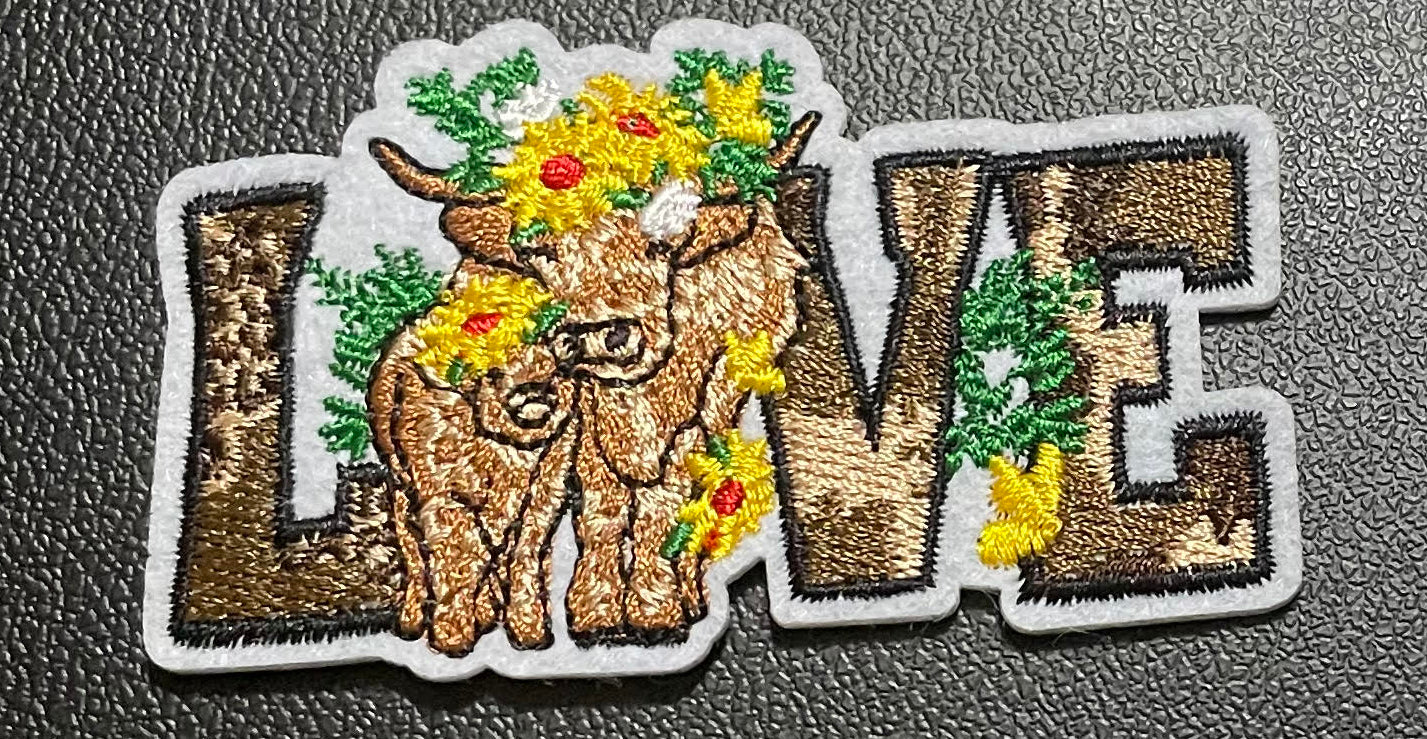 Cow Love Patch