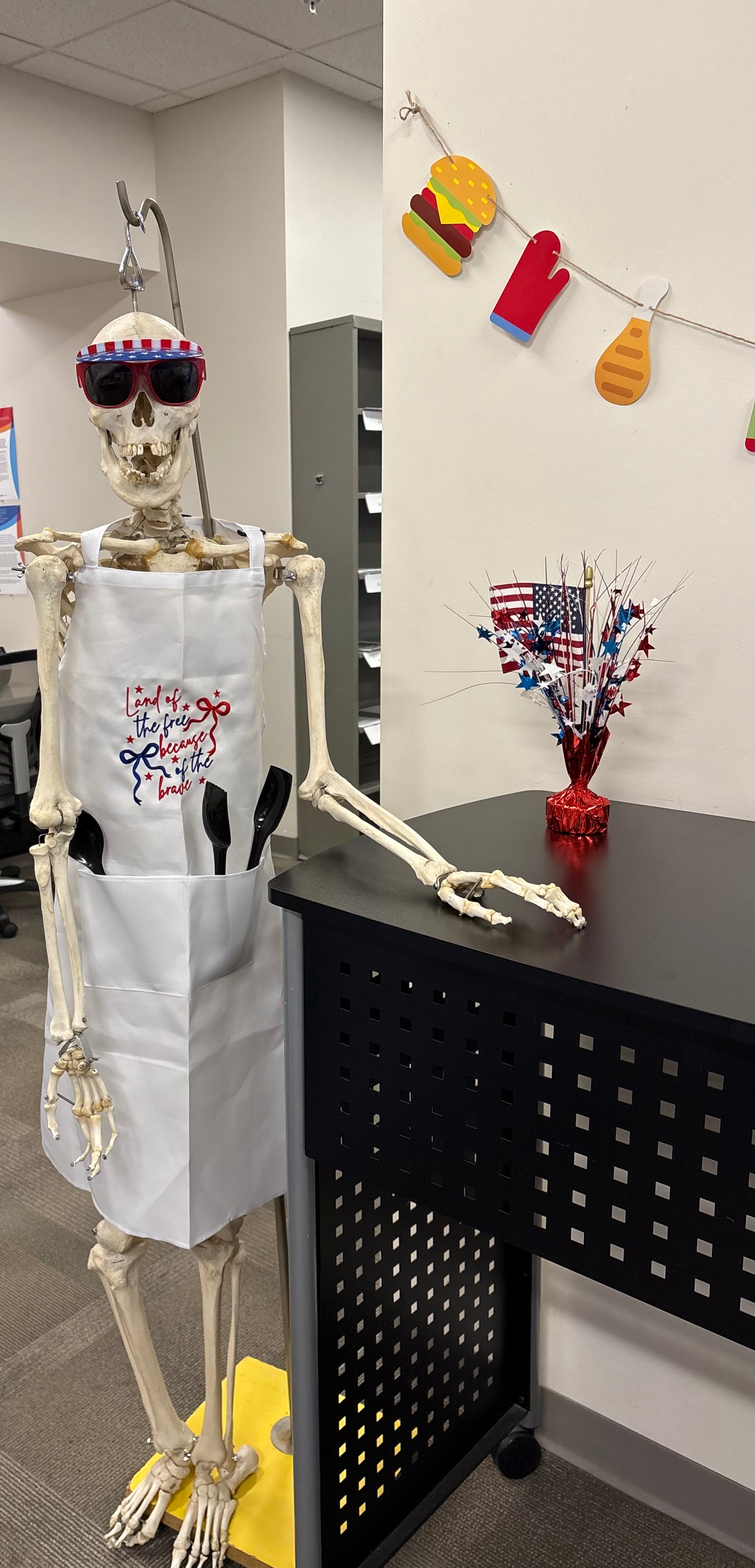 Red, White and Blue Holiday Apron